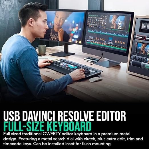 Blackmagic Design Davinci Resolve Editor Keyboard - Image 3