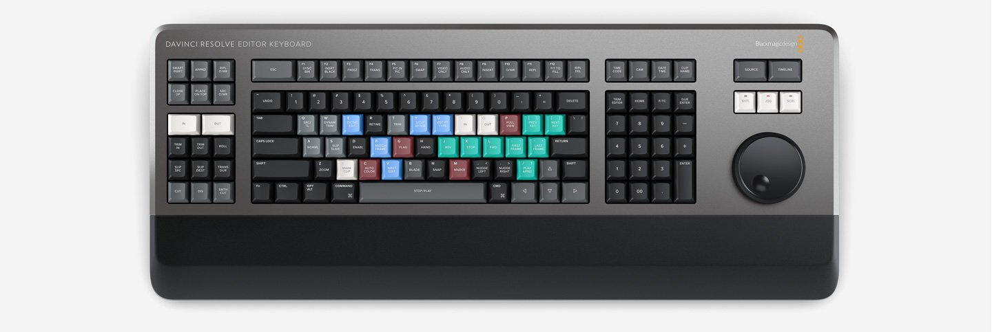 Blackmagic Design Davinci Resolve Editor Keyboard